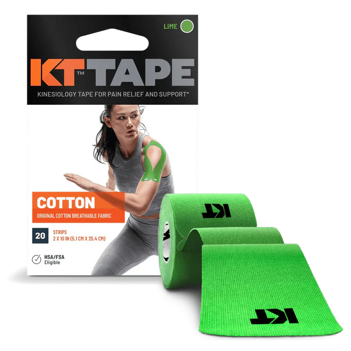 KT Tape Orginal Sports Tape - Vorgeschnitten - 5 x 25 cm - 20 Stück