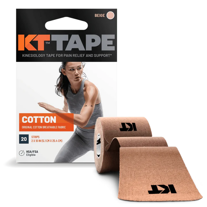 KT Tape Orginal Sports Tape-Precut-5x25 cm - 20 pièces