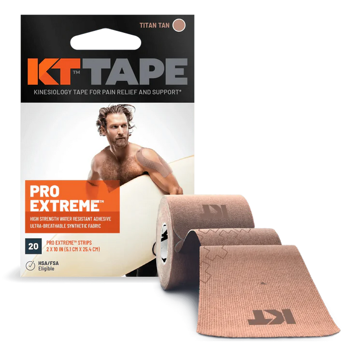 KT Tape Pro Extremsport-Tape – vorgeschnitten – 5 Meter